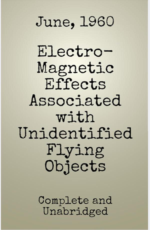Electromagnetic Effects Associated with UFOs