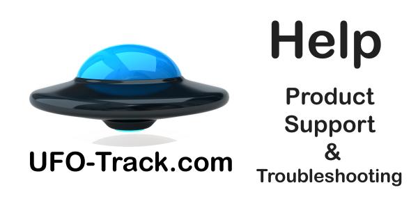 Help for UFO-Track.com products