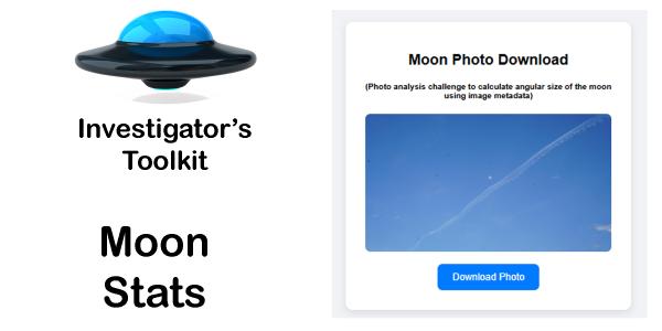 Moon Angular Size from Photograph