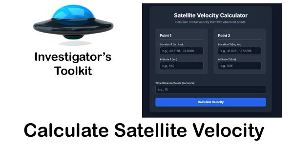 Satellite Orbital Velocity